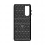 Carcasa Flexible Carbon compatibila cu Samsung Galaxy M54 Black 3 - lerato.ro