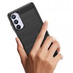 Carcasa Flexible Carbon compatibila cu Samsung Galaxy M54 Black 4 - lerato.ro