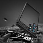 Carcasa Flexible Carbon compatibila cu Samsung Galaxy S22 Ultra Black 9 - lerato.ro