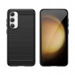 Carcasa Flexible Carbon compatibila cu Samsung Galaxy S23 FE Black 4 - lerato.ro