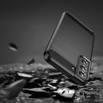 Carcasa Flexible Carbon compatibila cu Samsung Galaxy S23 Plus Black 5 - lerato.ro