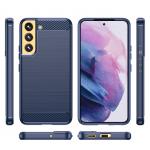 Carcasa Flexible Carbon compatibila cu Samsung Galaxy S23 Blue 6 - lerato.ro