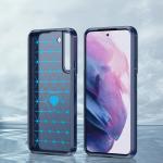 Carcasa Flexible Carbon compatibila cu Samsung Galaxy S23 Blue 8 - lerato.ro