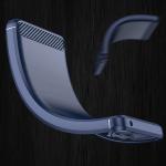 Carcasa Flexible Carbon compatibila cu Samsung Galaxy S23 Blue 7 - lerato.ro