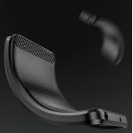 Carcasa Flexible Carbon compatibila cu Samsung Galaxy S24 FE Black 5 - lerato.ro