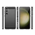 Carcasa Flexible Carbon compatibila cu Samsung Galaxy S24 Plus Black 9 - lerato.ro