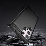 Carcasa Flexible Carbon compatibila cu Samsung Galaxy S24 Ultra Black 14 - lerato.ro