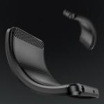 Carcasa Flexible Carbon compatibila cu Samsung Galaxy S25 Plus Black 5 - lerato.ro
