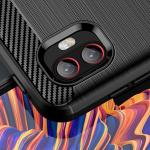 Carcasa Flexible Carbon compatibila cu Samsung Galaxy Xcover 6 Pro Black 12 - lerato.ro