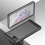Carcasa Flexible Carbon compatibila cu Google Pixel 6a Black