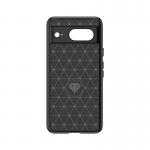 Carcasa Flexible Carbon compatibila cu Google Pixel 8 Black 3 - lerato.ro