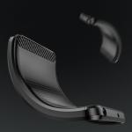 Carcasa Flexible Carbon compatibila cu Google Pixel 8a Black 5 - lerato.ro