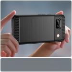 Carcasa Flexible Carbon compatibila cu Google Pixel 8a Black 8 - lerato.ro