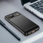 Carcasa Flexible Carbon compatibila cu Google Pixel 8a Black 12 - lerato.ro