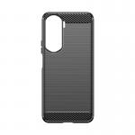 Carcasa Flexible Carbon compatibila cu Honor 90 Lite Black 3 - lerato.ro