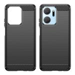 Carcasa Flexible Carbon compatibila cu Honor Play 40 Plus / X7a Black 3 - lerato.ro