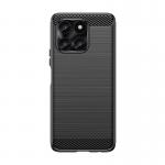Carcasa Flexible Carbon compatibila cu Honor X6a Black 2 - lerato.ro
