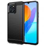 Carcasa Flexible Carbon compatibila cu Honor X8 Black 2 - lerato.ro