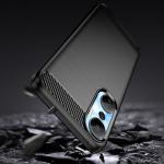 Carcasa Flexible Carbon compatibila cu Infinix Hot 20 Black 8 - lerato.ro