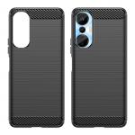 Carcasa Flexible Carbon compatibila cu Infinix Hot 20S Black 9 - lerato.ro