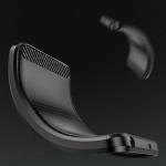Carcasa Flexible Carbon compatibila cu Infinix Note 12 2023 / Note 12 Pro Black 8 - lerato.ro
