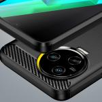 Carcasa Flexible Carbon compatibila cu Infinix Note 12 2023 / Note 12 Pro Black 9 - lerato.ro