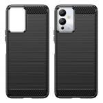 Carcasa Flexible Carbon compatibila cu Infinix Note 12i Black 4 - lerato.ro