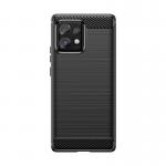 Carcasa Flexible Carbon compatibila cu Motorola Edge 40 Pro Black 2 - lerato.ro