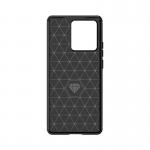 Carcasa Flexible Carbon compatibila cu Motorola Edge 40 Black 3 - lerato.ro