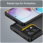 Carcasa Flexible Carbon compatibila cu Motorola Edge Plus 2023 / Moto X40 / Moto X40 Pro Black 3 - lerato.ro