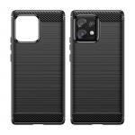 Carcasa Flexible Carbon compatibila cu Motorola Edge Plus 2023 / Moto X40 / Moto X40 Pro Black 6 - lerato.ro
