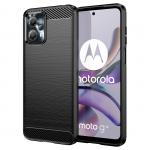 Carcasa Flexible Carbon compatibila cu Motorola Moto G13 / G53 5G Black 2 - lerato.ro