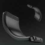 Carcasa Flexible Carbon compatibila cu Motorola Moto G13 / G53 5G Black 6 - lerato.ro
