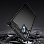 Carcasa Flexible Carbon compatibila cu Motorola Moto G13 Black 6 - lerato.ro