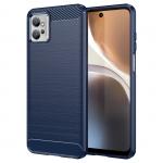 Carcasa Flexible Carbon compatibila cu Motorola Moto G32 Blue 2 - lerato.ro
