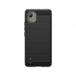 Carcasa Flexible Carbon compatibila cu Nokia C110 Black 2 - lerato.ro