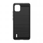 Carcasa Flexible Carbon compatibila cu Nokia C110 Black 4 - lerato.ro