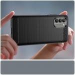 Carcasa Flexible Carbon compatibila cu Nokia G400 Black 5 - lerato.ro