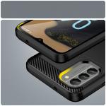 Carcasa Flexible Carbon compatibila cu Nokia G400 Black 9 - lerato.ro