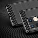 Carcasa Flexible Carbon compatibila cu OnePlus 10 Pro Black 5 - lerato.ro