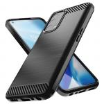 Carcasa Flexible Carbon compatibila cu OnePlus Nord N200 5G Black 9 - lerato.ro