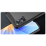 Carcasa Flexible Carbon compatibila cu Oppo A17 Black 7 - lerato.ro