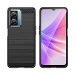 Carcasa Flexible Carbon compatibila cu Oppo A57 / A57 5G / A77 / A77 5G / K10 5G si Realme V23 5G / Narzo 50 5G / Q5i 5G Black 11 - lerato.ro