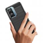 Carcasa Flexible Carbon compatibila cu Oppo A57 / A57 5G / A77 / A77 5G / K10 5G si Realme V23 5G / Narzo 50 5G / Q5i 5G Black 4 - lerato.ro