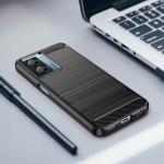 Carcasa Flexible Carbon compatibila cu Oppo A57 / A57s / A57e / A77 Black 4 - lerato.ro