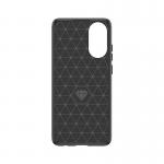 Carcasa Flexible Carbon compatibila cu Oppo A78 4G Black 6 - lerato.ro