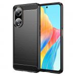 Carcasa Flexible Carbon compatibila cu Oppo A98 5G Black 3 - lerato.ro