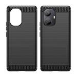 Carcasa Flexible Carbon compatibila cu Realme 10 Pro Plus Black 8 - lerato.ro