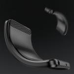 Carcasa Flexible Carbon compatibila cu Realme 10 Pro Plus Black 4 - lerato.ro