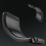 Carcasa Flexible Carbon compatibila cu Realme 10 Pro Black 4 - lerato.ro